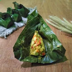 Botok Udang Lamtoro Pedas