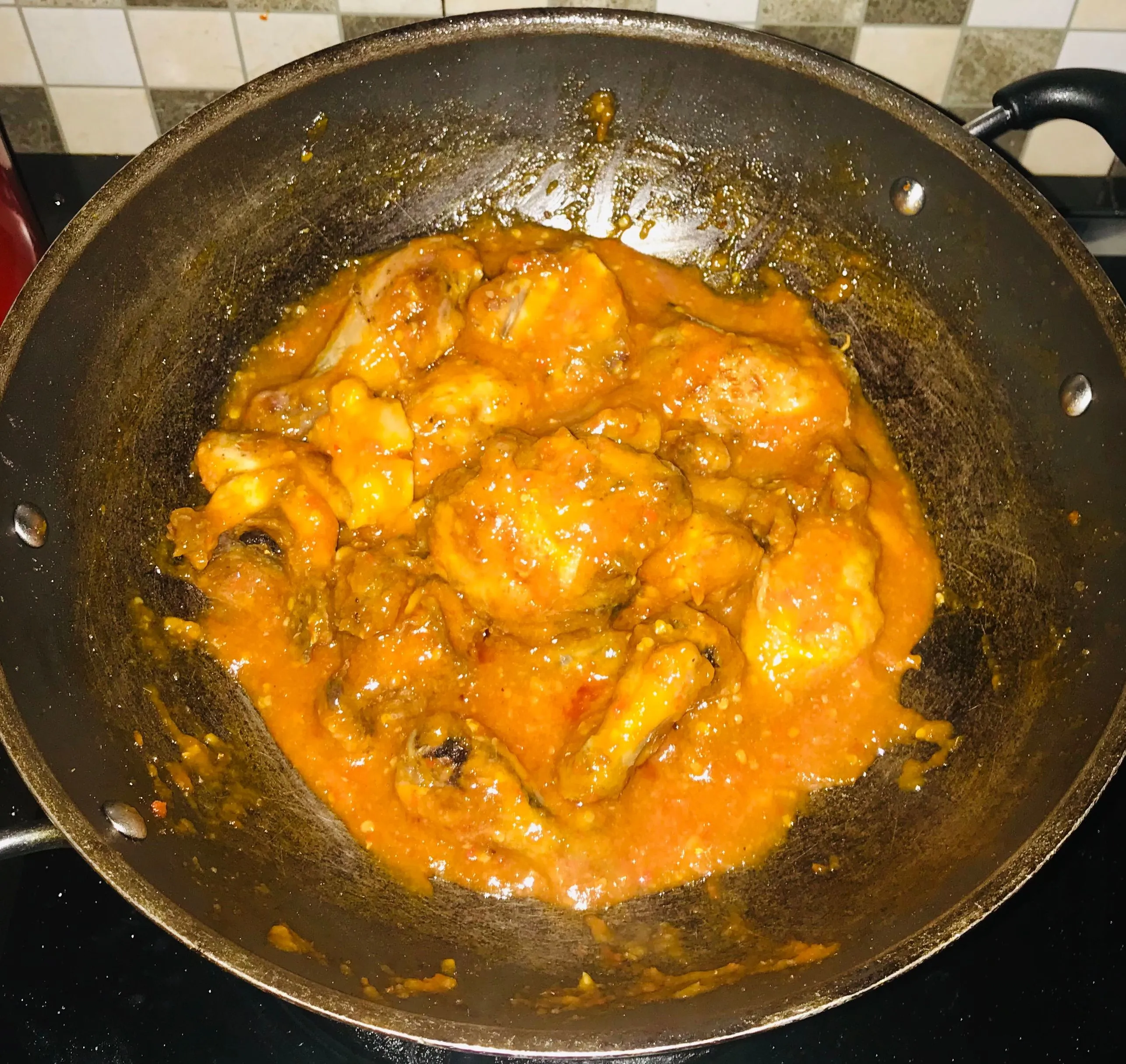 Step 10 Ayam Saus Padang