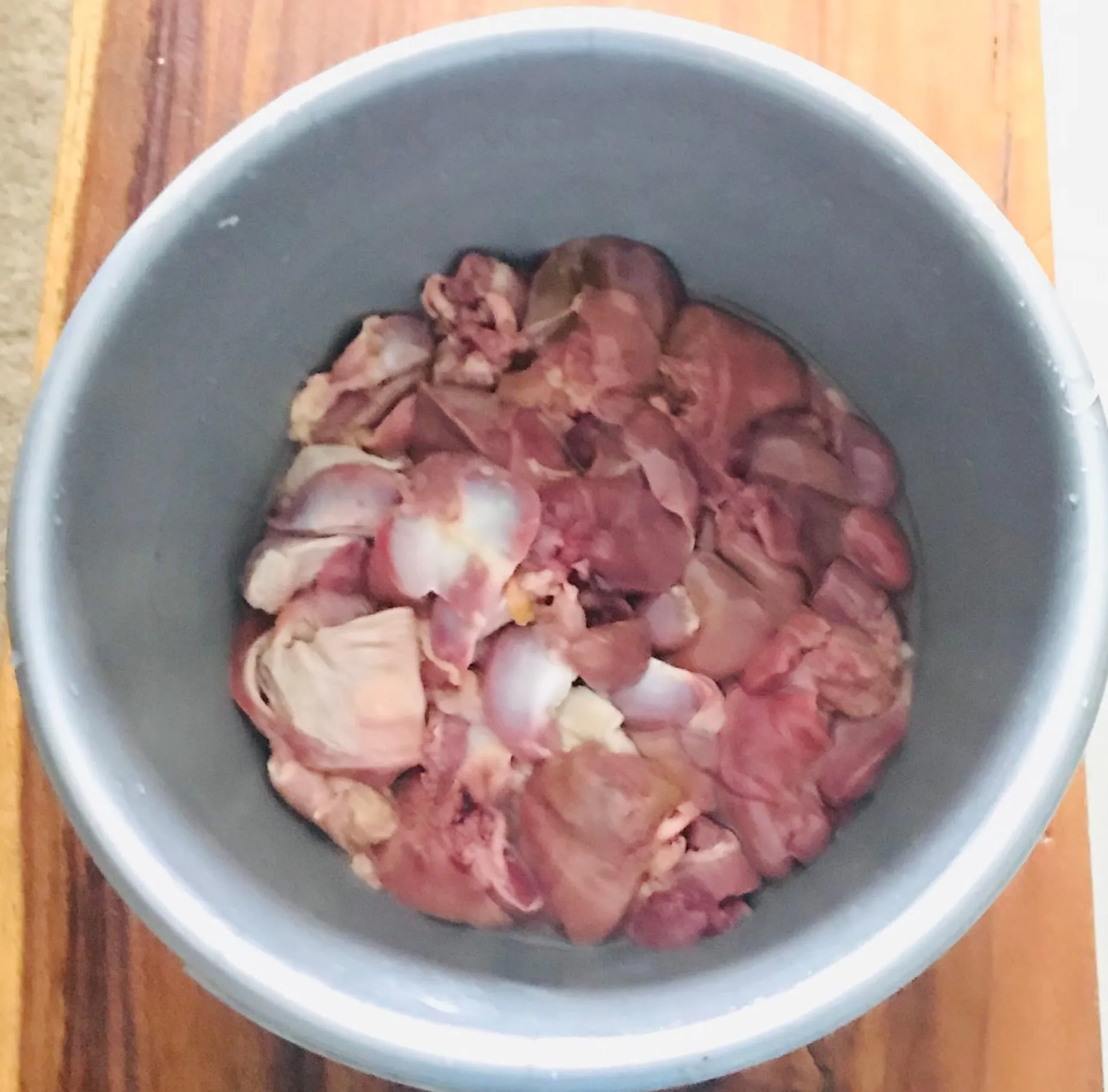 Step 1 Oseng Ati Ampela Ayam Saus Barbeque