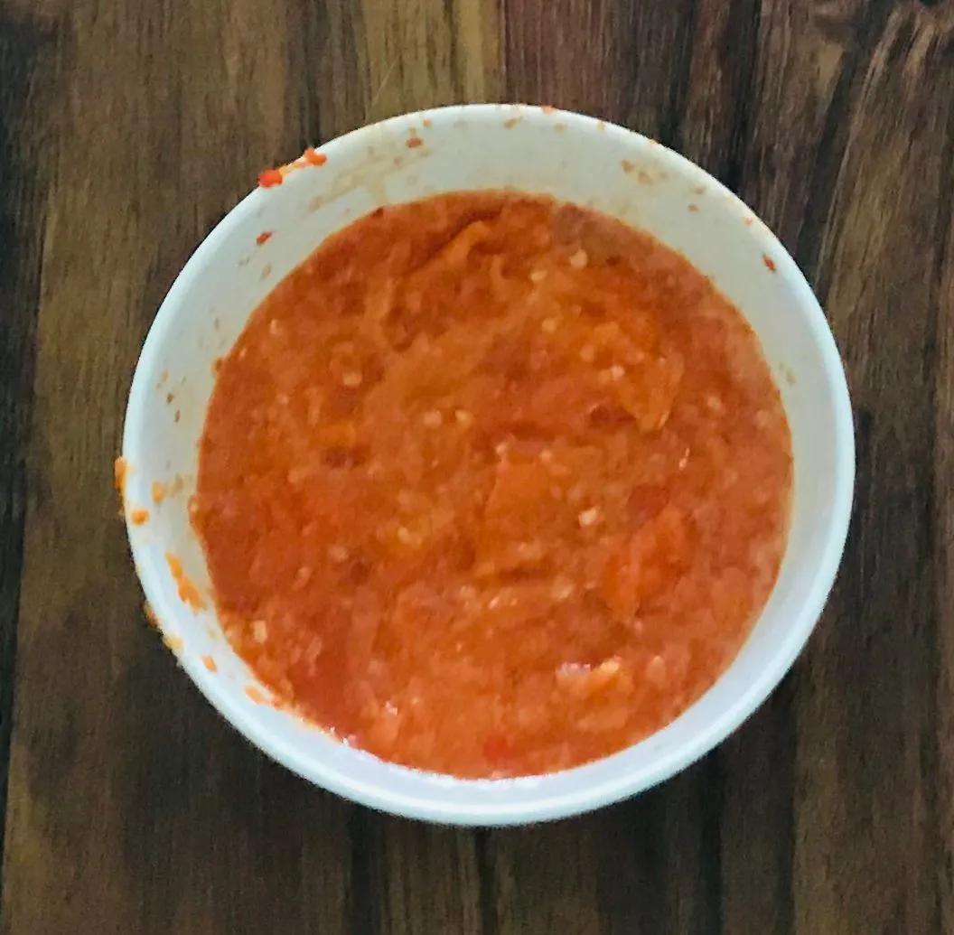Step 4 Ayam Saus Padang