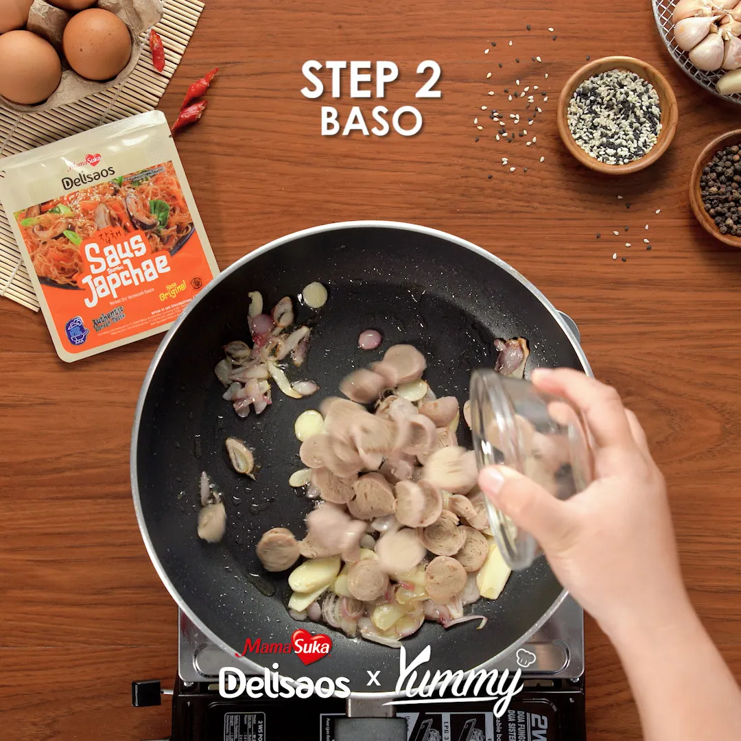 Step 2 Mie Goreng Jawa Bumbu Japchae