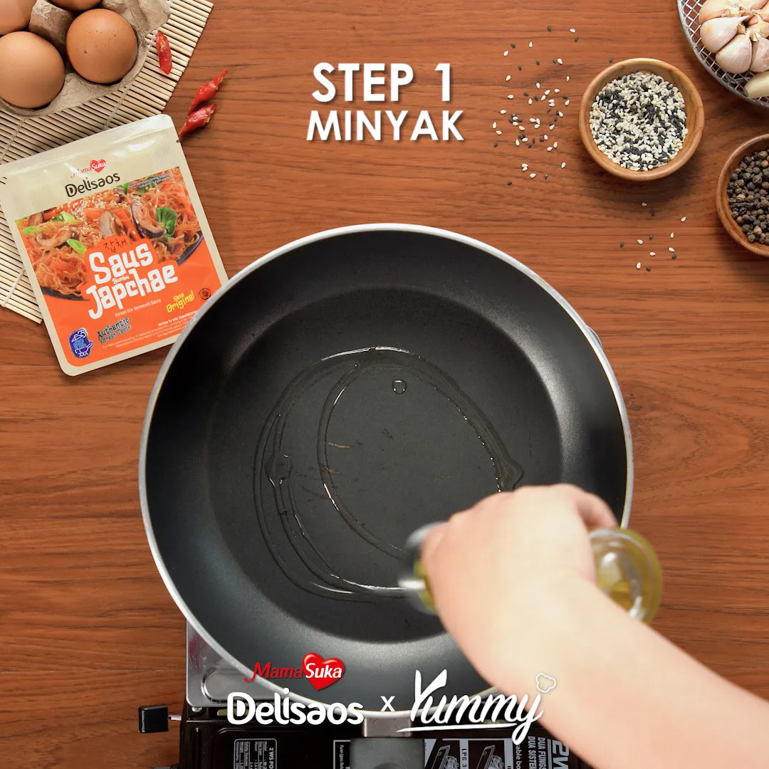 Step 1 Mie Goreng Jawa Bumbu Japchae