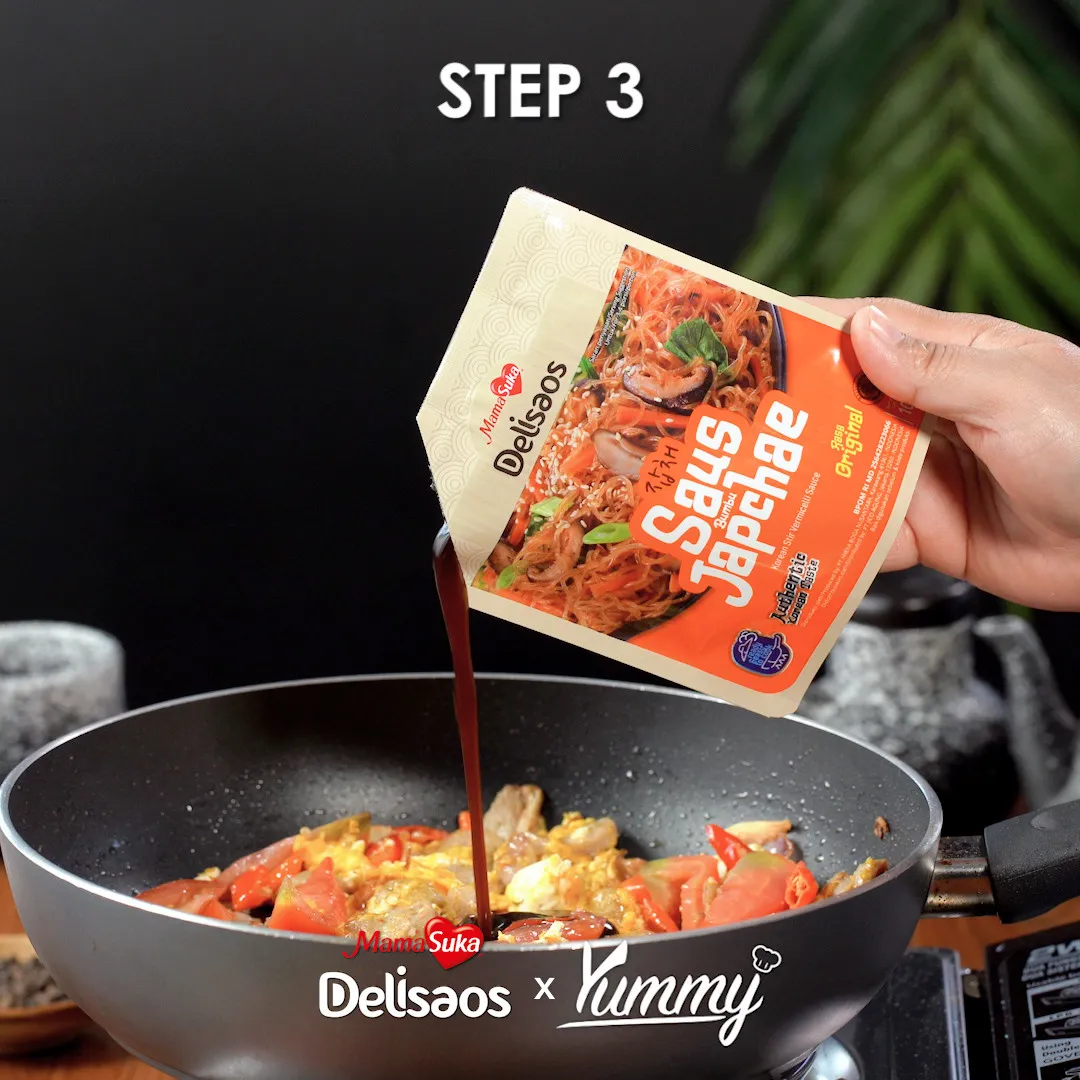 Step 3 Mie Goreng Jawa Bumbu Japchae