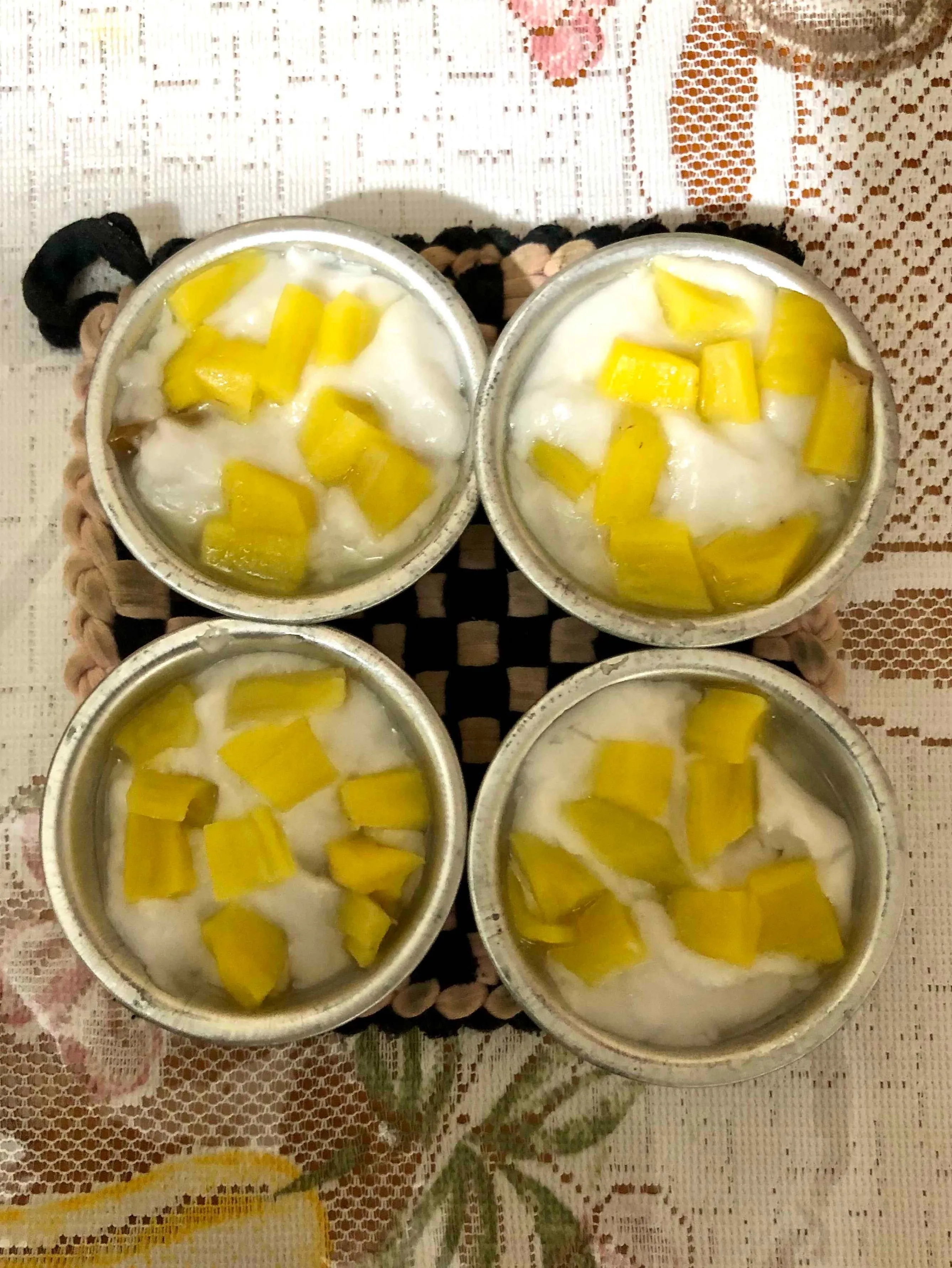 Bubur Sumsum Kue Keranjang
