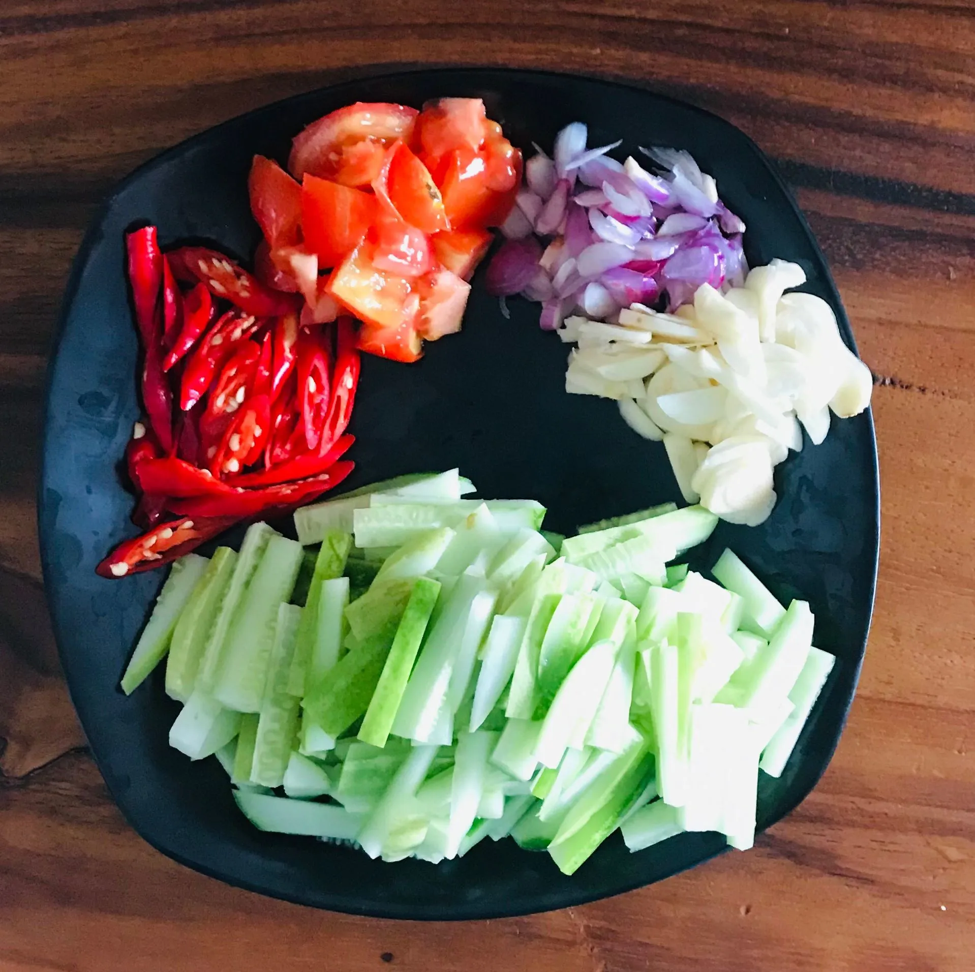 Step 2 Tumis Jamur Kuping & Timun