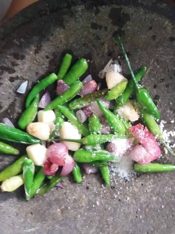 Step 4 Terong Bakar Sambal Ijo