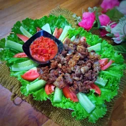 Daging Goreng Sambal Terasi