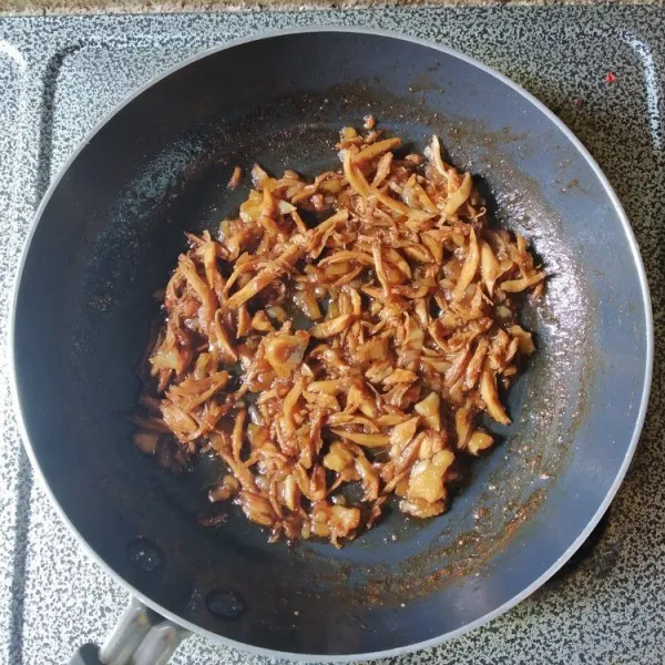 Masak hingga isian kering