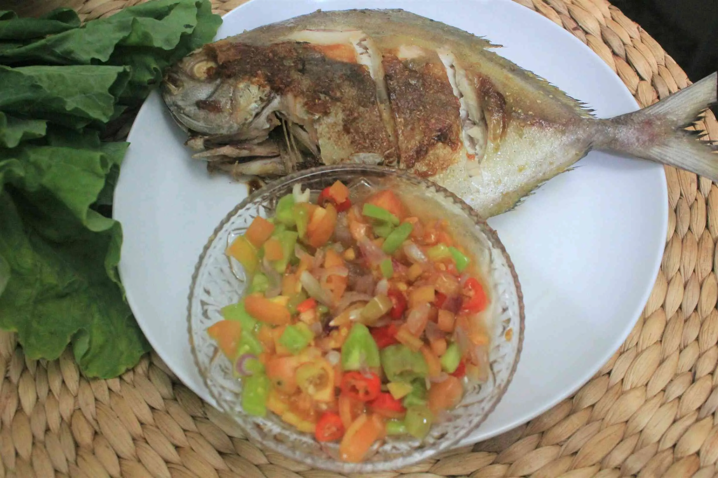 Ikan Bakar Ketumbar Sambal Dabu Dabu