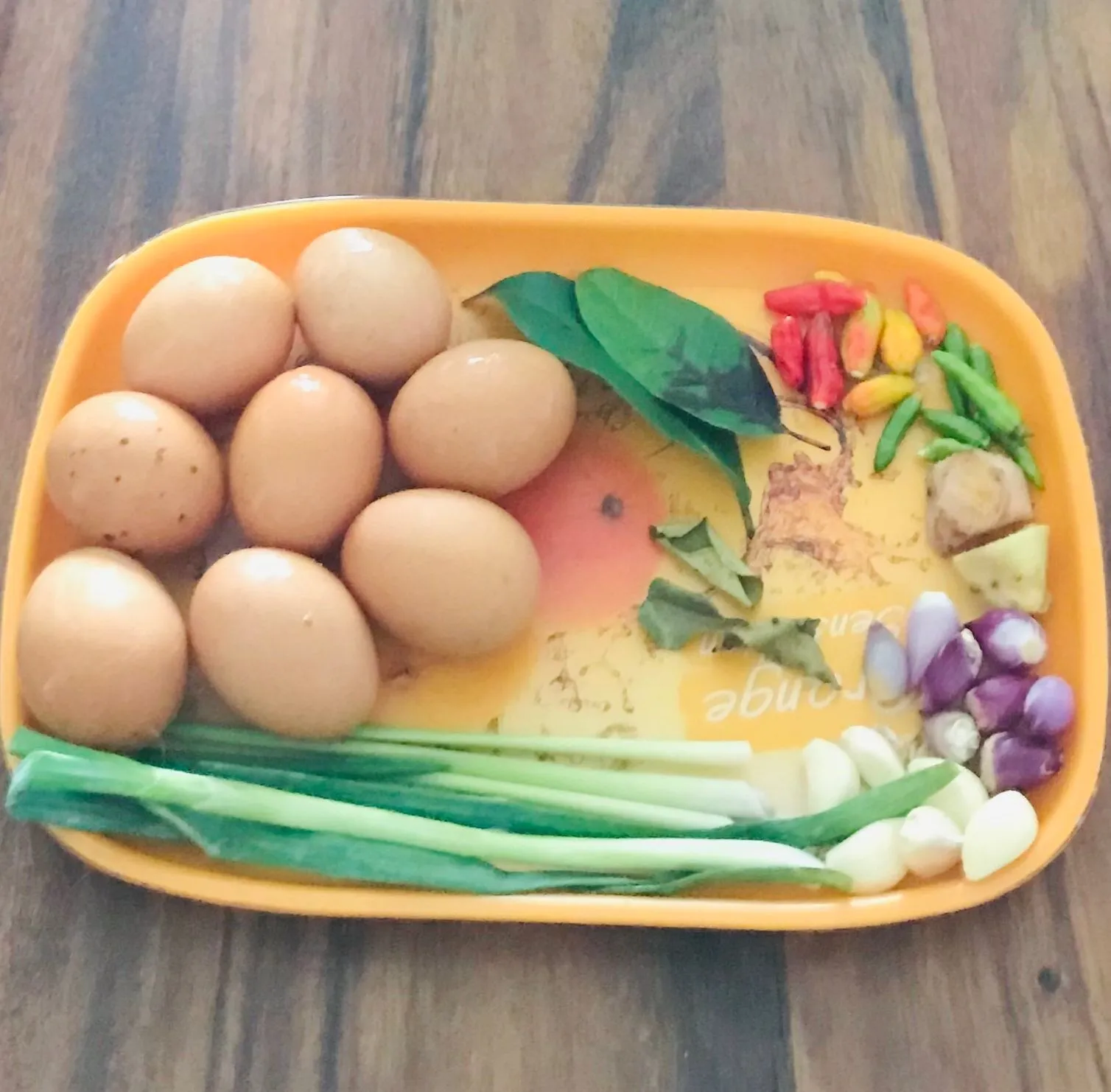 Step 1 Pindang Telur Kuah Pedas