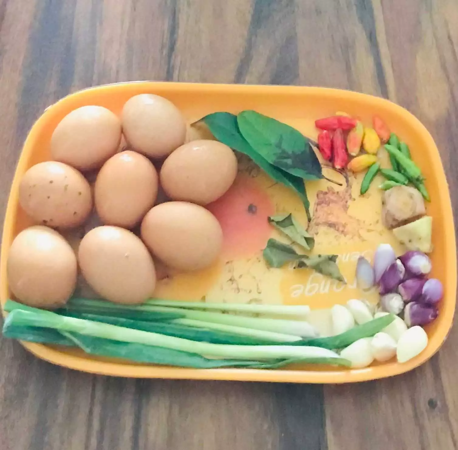 Step 1 Pindang Telur Kuah Pedas