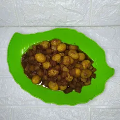 Kentang Telur Puyuh Kecap