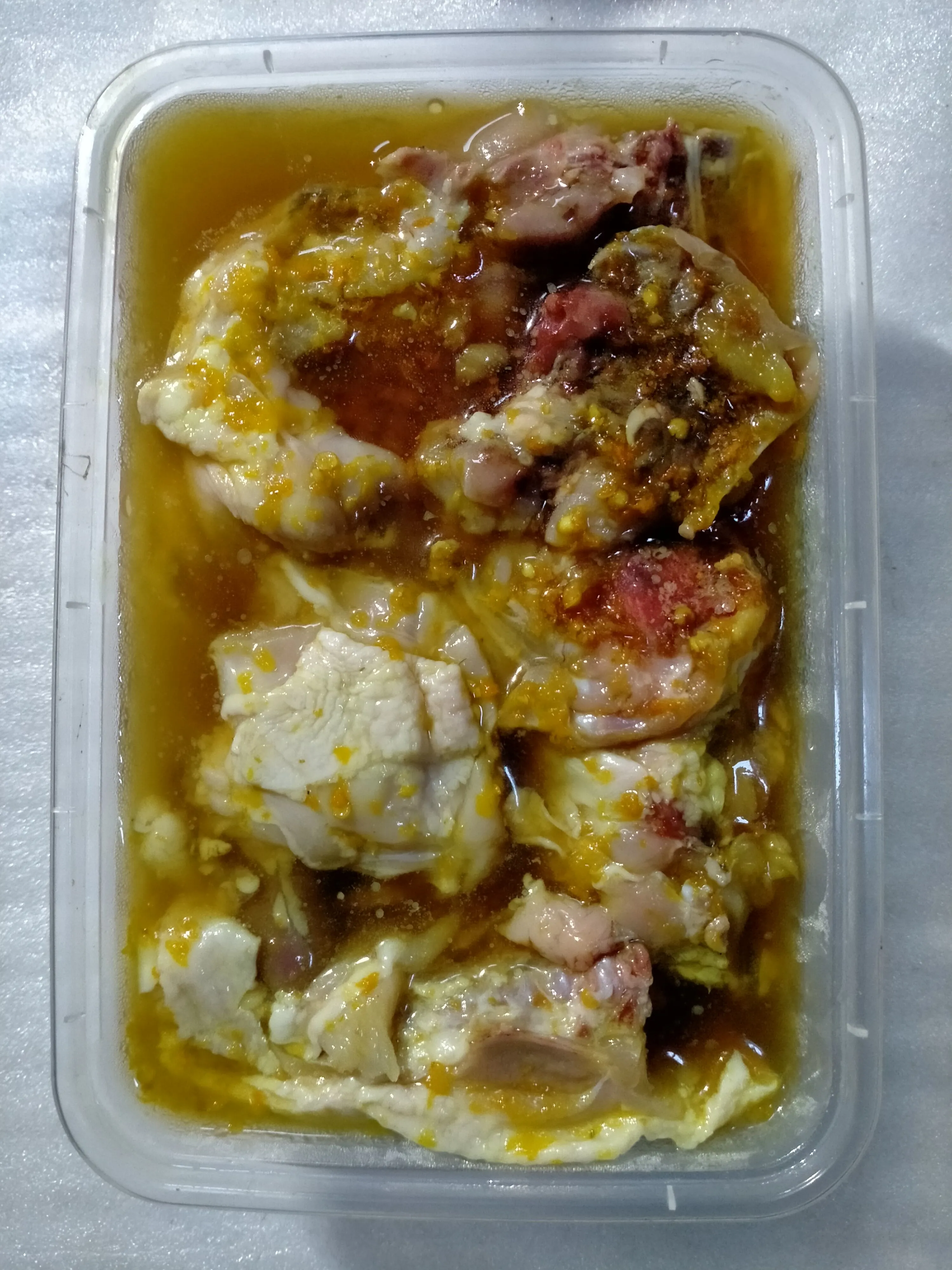 Step 1 Ayam Ungkep Goreng