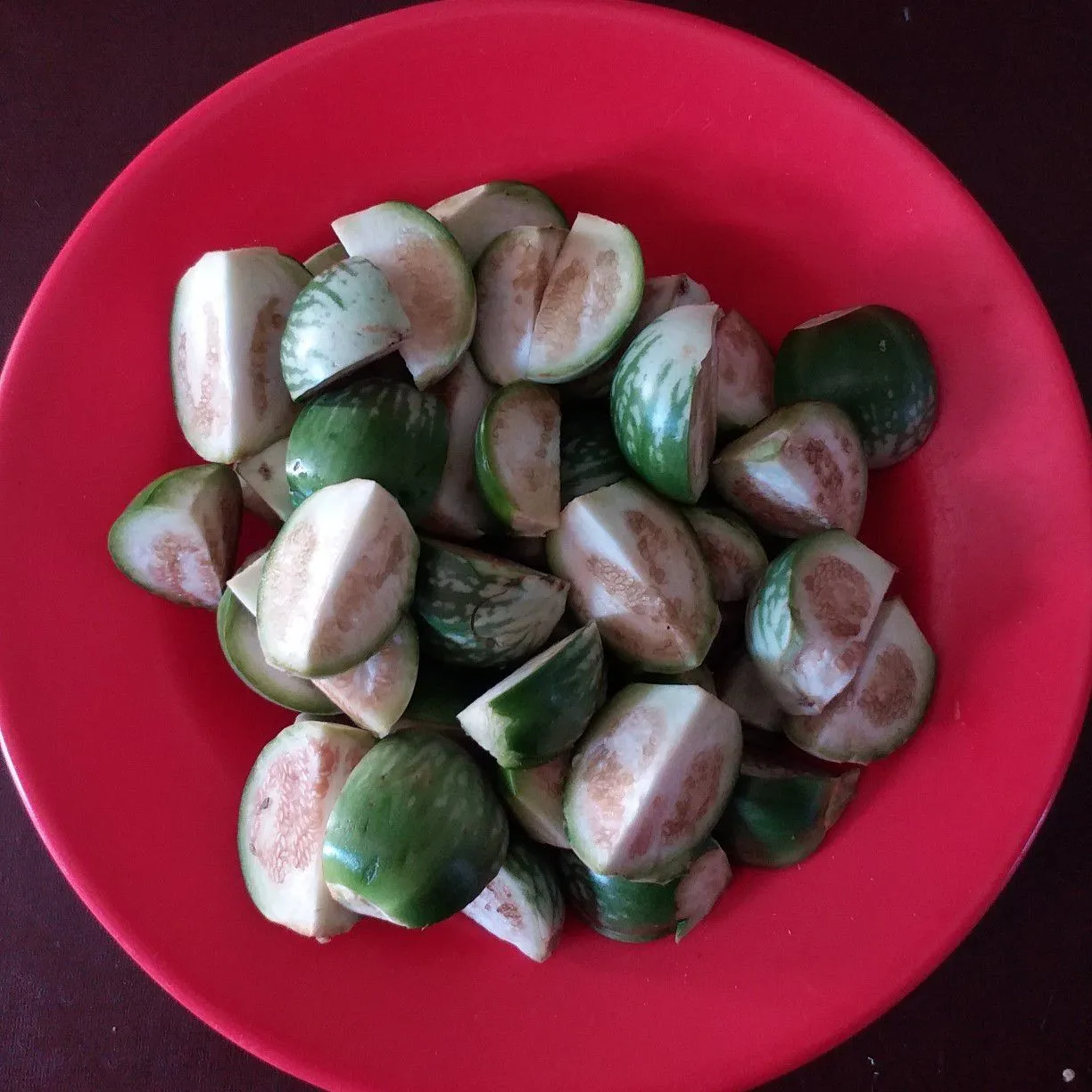 Step 2 Tumis Terong Teri Saos Tiram
