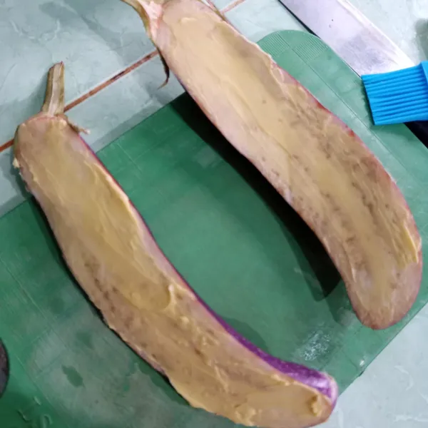 Oles bagian dalam dengan margarin