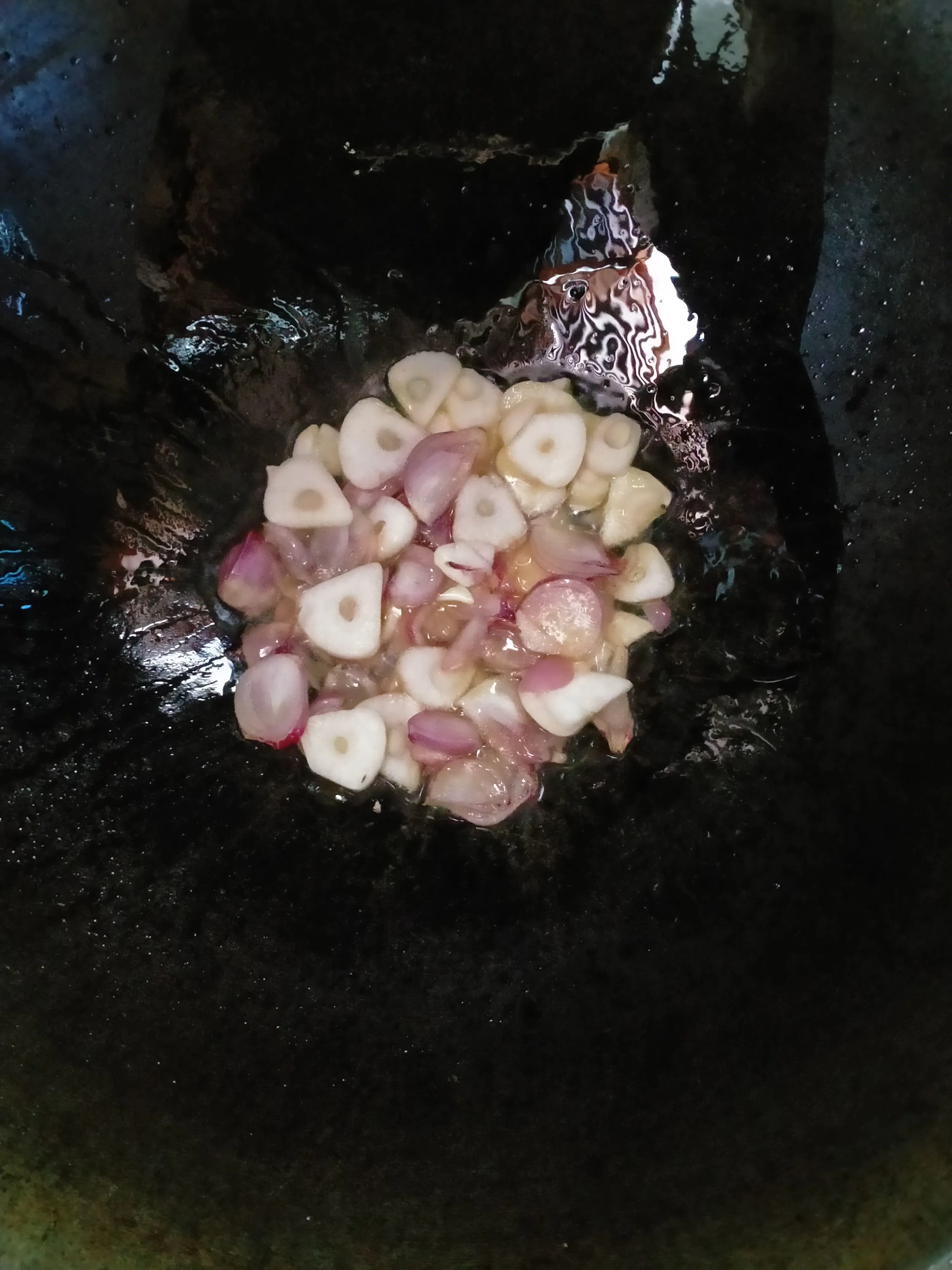 Step 2 Tumis Pakis Ipung