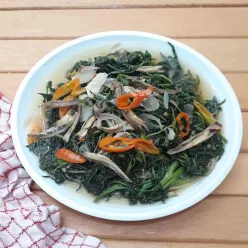 Tumis Kenikir Teri Jengki