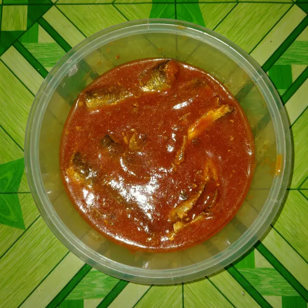 Siapkan sarden.