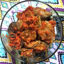 Bakso Terong Balado