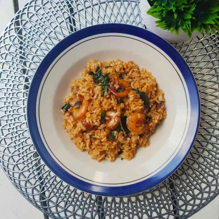 Nasi Goreng Udang Kemangi