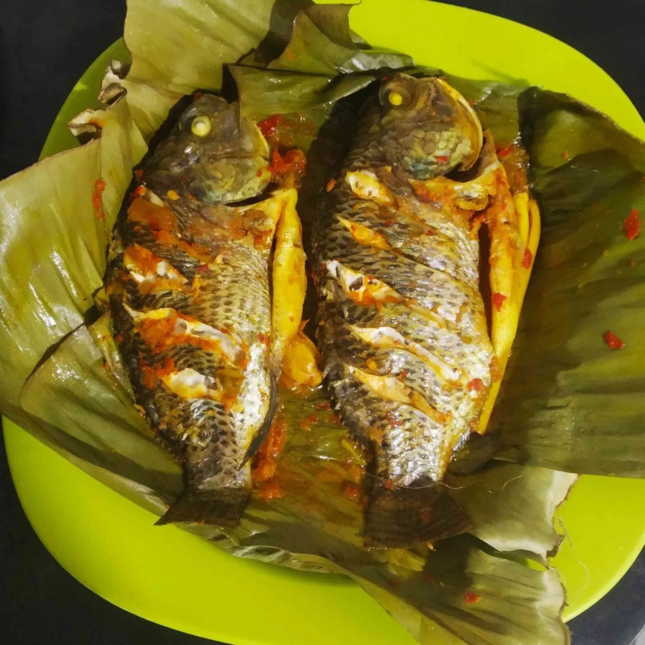 Pepes Ikan Mujair