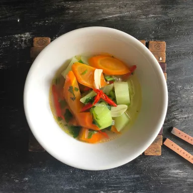 Sayur Wortel Labu Siam