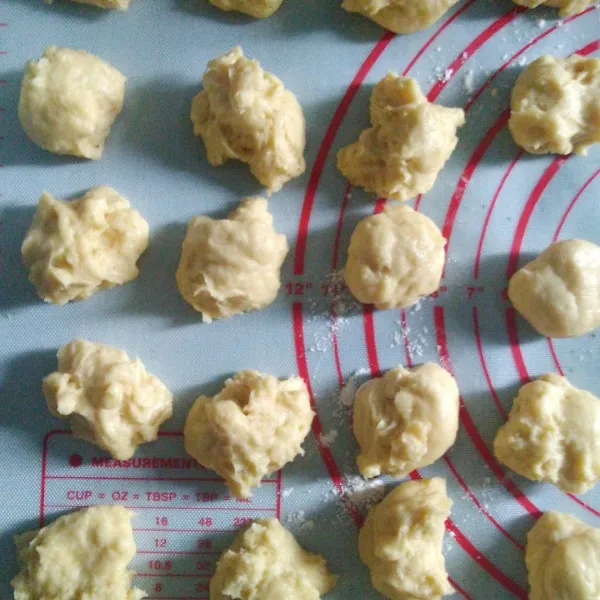 Bagi menjadi @15-20 gram.