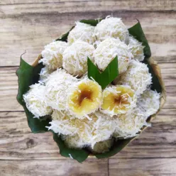 Klepon Ketan Ubi Kuning #MabarYummyCommunityRamadhan