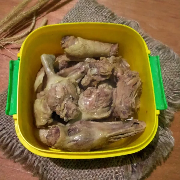 Siap untuk digoreng atau bisa disimpan dikulkas.