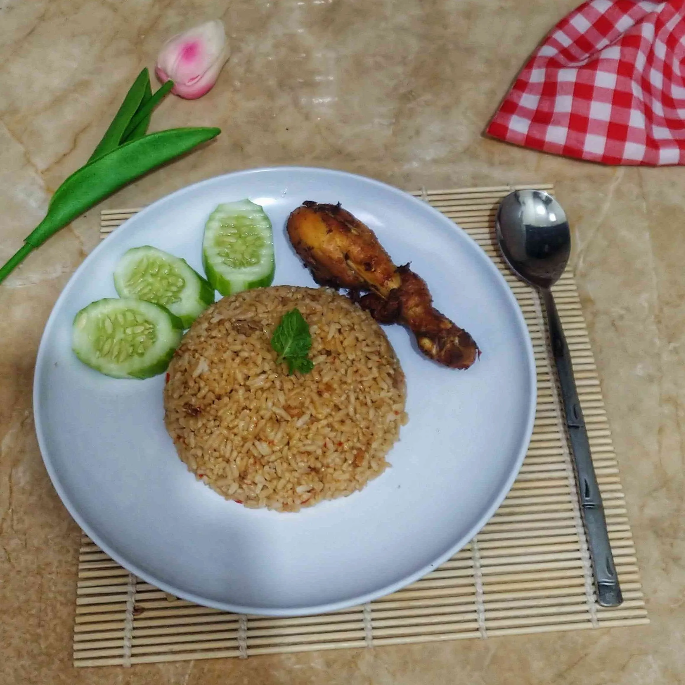 Nasi Goreng Ayam Pedas Manis