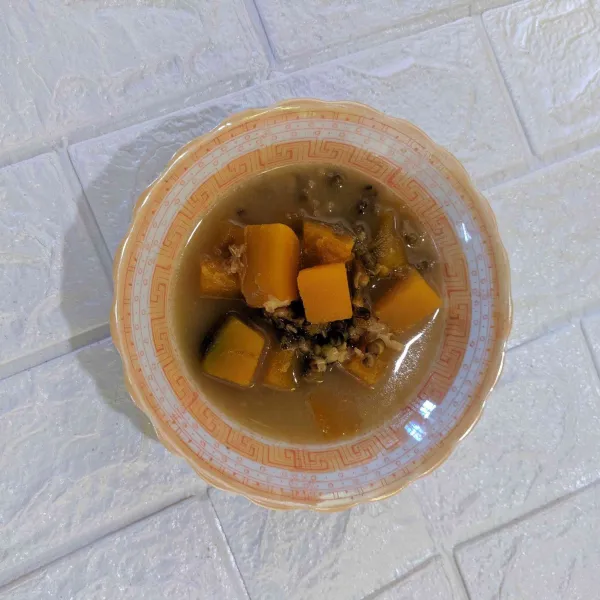 Kolak Kacang Hijau Dan Labu Kuning