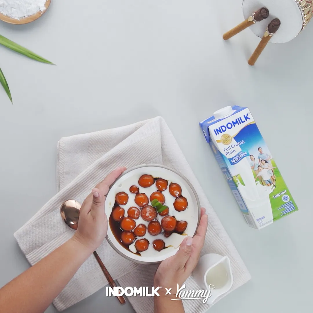 Step 5 Biji Salak Kuah Susu