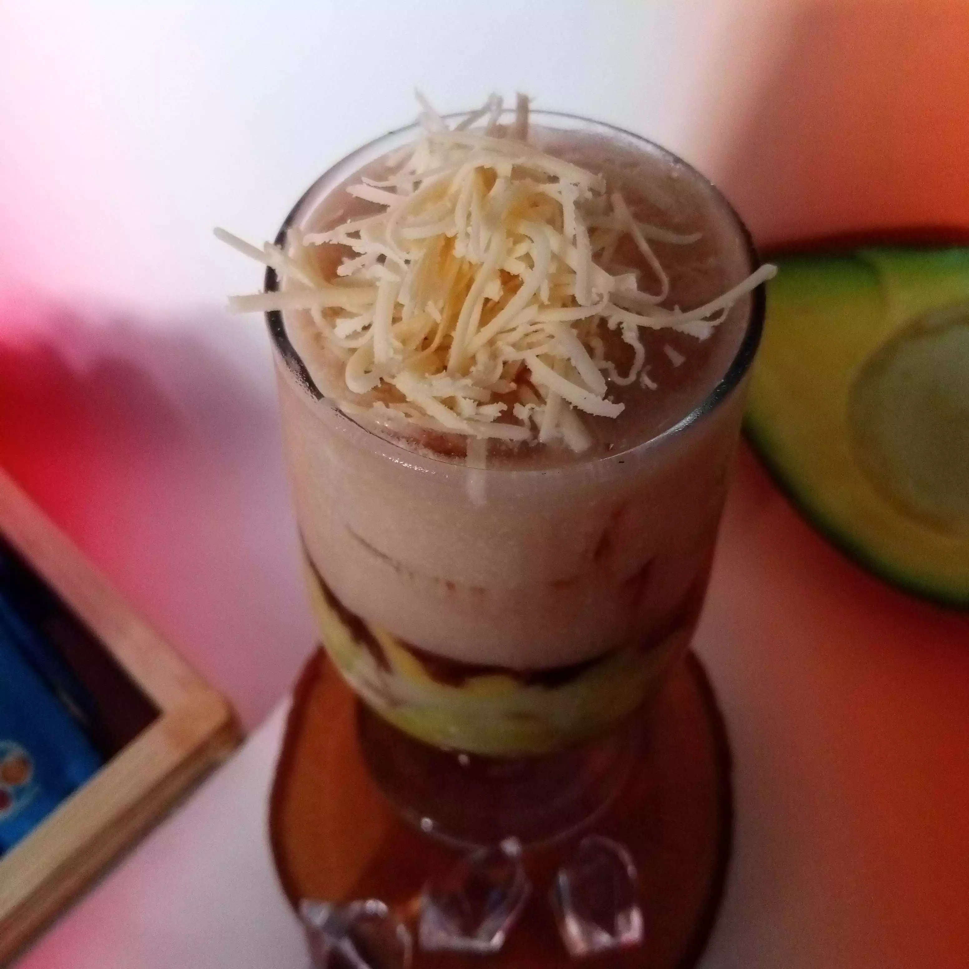Step 5 Alpukat Kocok Cokelat Keju