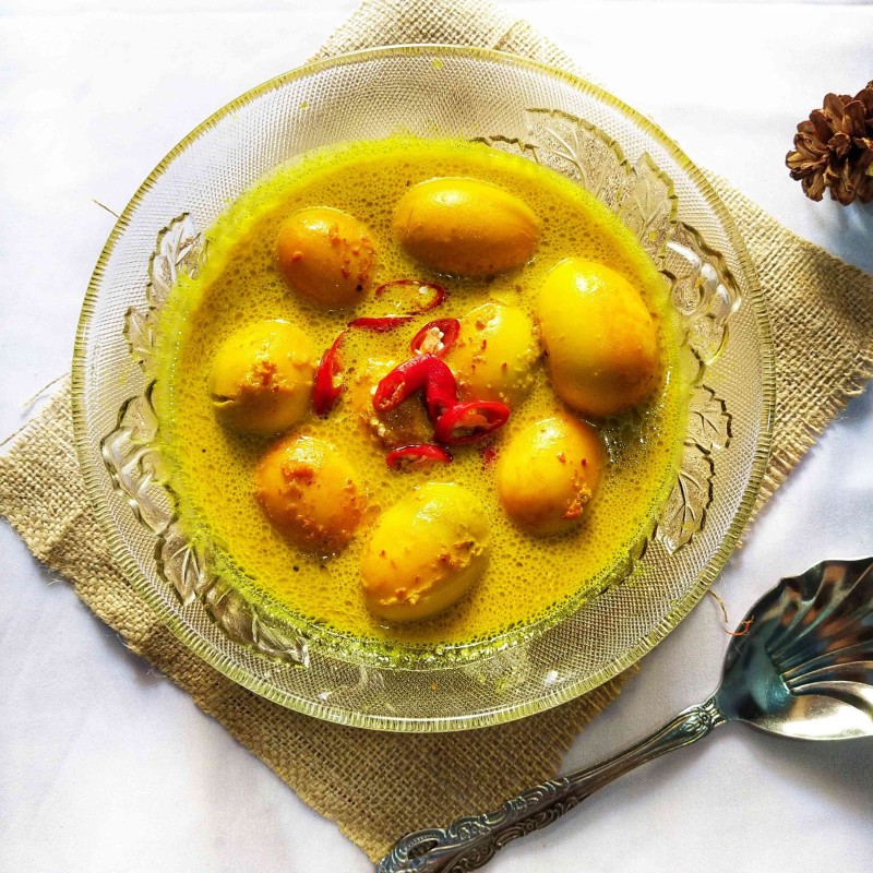 Gulai Telur Bumbu Kuning