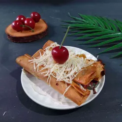 Pisang Karamel Topping Keju