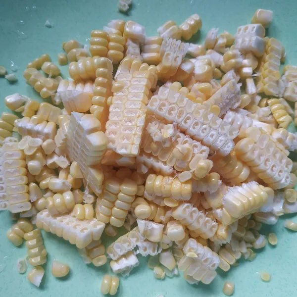 Selanjutnya serut jagung.