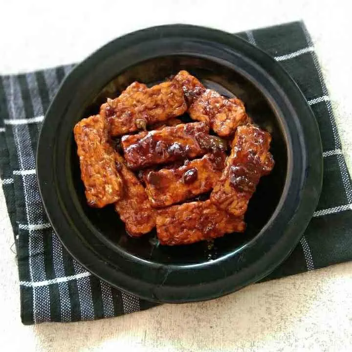 Tempe Ungkep Saus Teriyaki