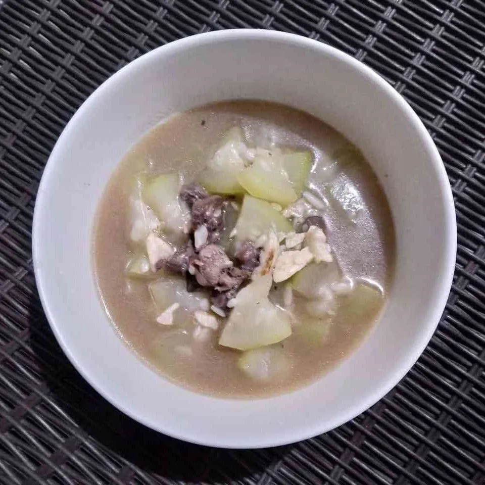 Labu Putih Tumis Ampela Hati