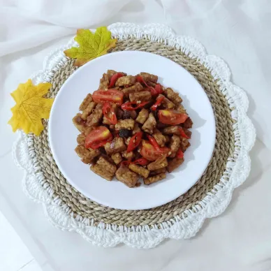 Tempe Tumis Bumbu Kencur