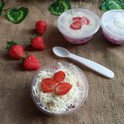 Salad Buah Jelly Susu
