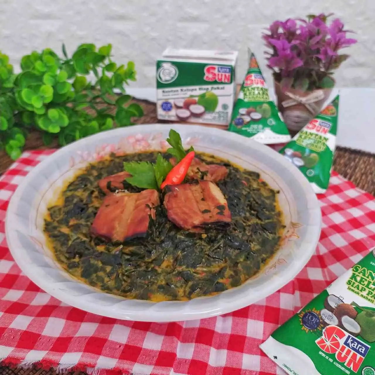 Gulai Tuna Asap Daun Pepaya Jepang