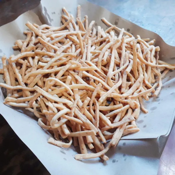 Angkat & tiriskan