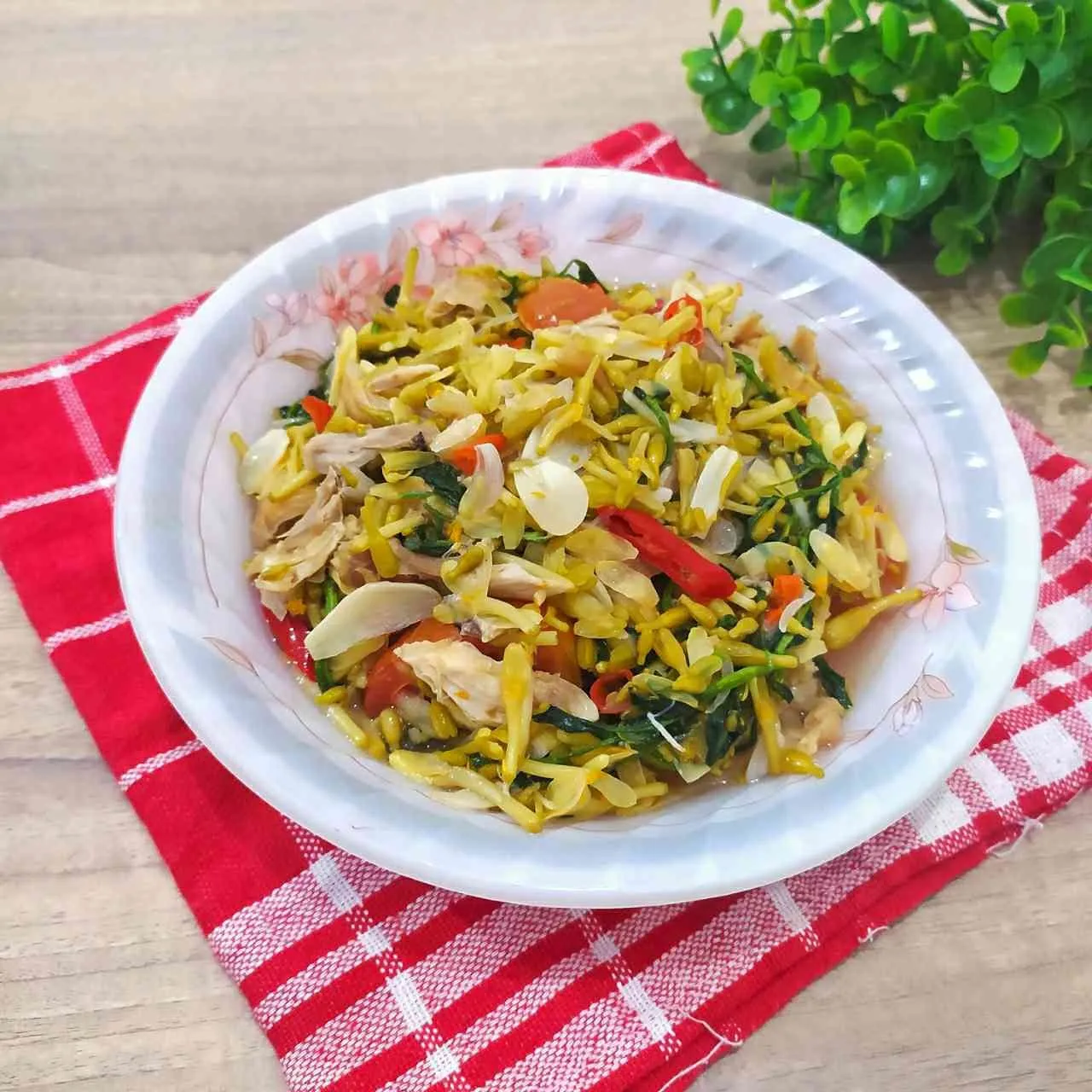 Tumis Selada Air Bunga Pepaya