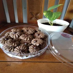 COOKIES COKLAT PUTIH TELUR