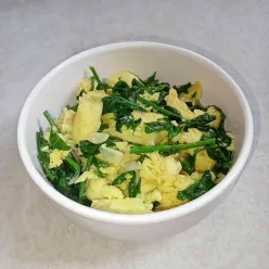 Tumis Terubuk dan Daun Katuk