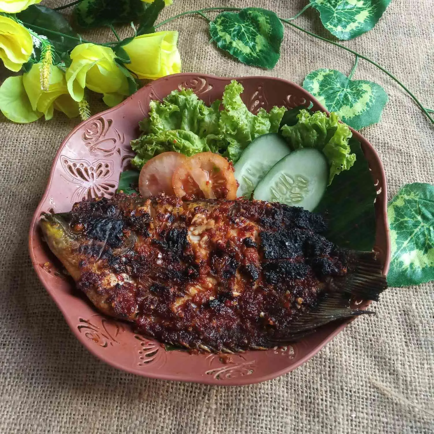 Gurame Bakar Pedas Manis