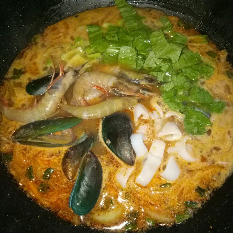 Resep Jjampong Mie Seafood Korea #1Resep1NasiBungkus Sederhana Rumahan ...