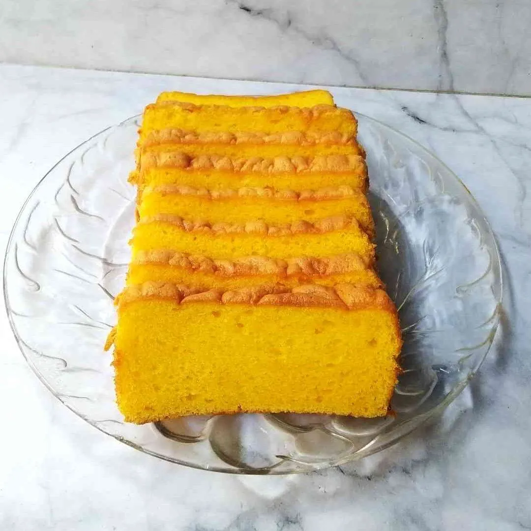 Cake Lembut Kuning Telur