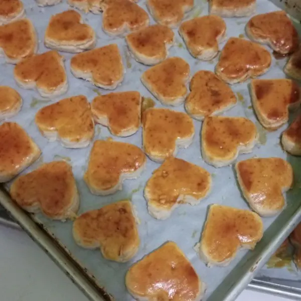 Panggang sampai matang sesuai dengan oven masing-masing