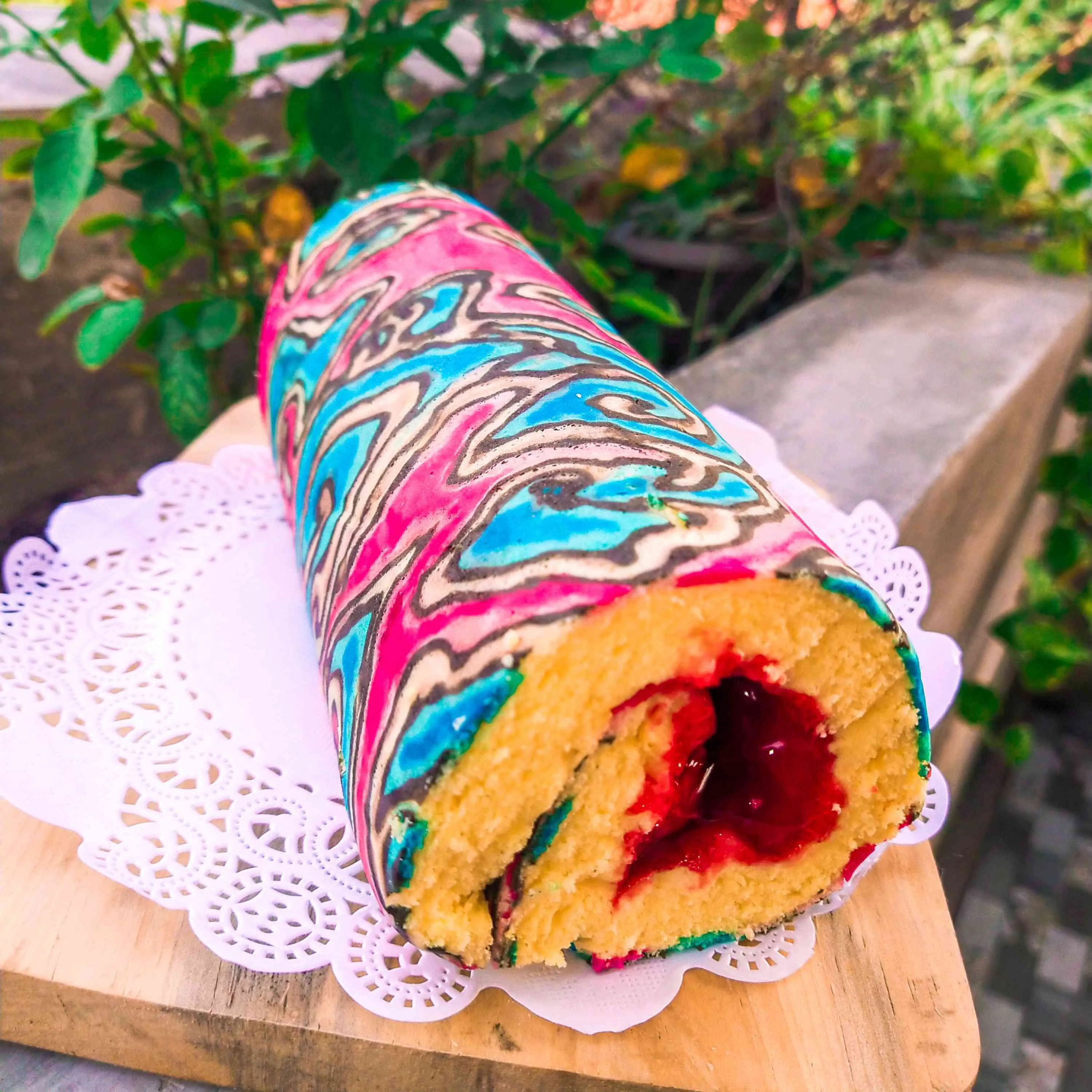 Batik Roll Cake